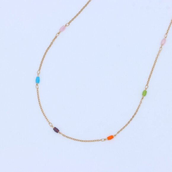 Minimalist Necklace Chain, Elegant Jewelry for Women & Girls | MLCRC1948 - Picture 3 of 10